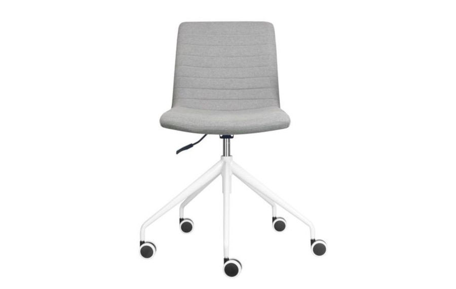 Grey Fabric with White Base
